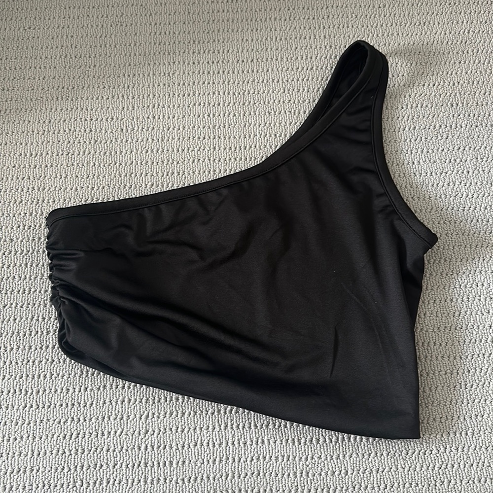 Altar's State One Shoulder Crop Tank